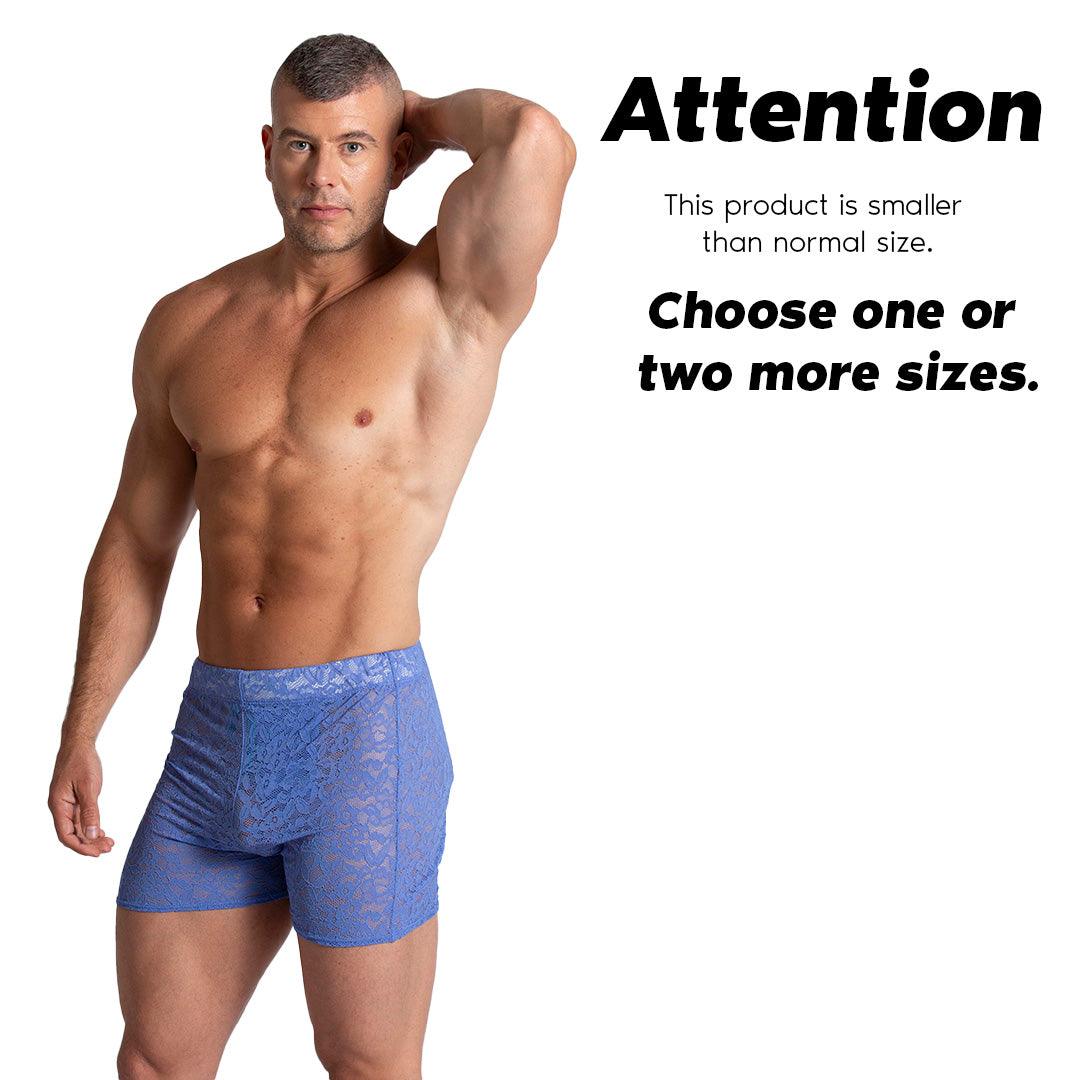 PARADISE BLUE HOTSHORT - Gigo Underwear & MensWear