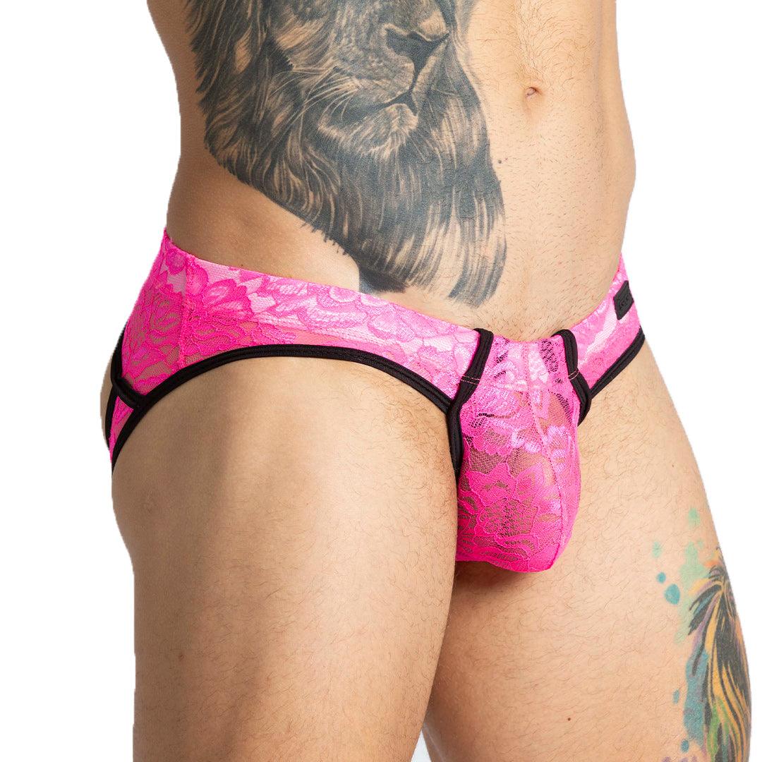 PARADISE FUCSHIA BRIEF JOCK - Gigo Underwear & MensWear
