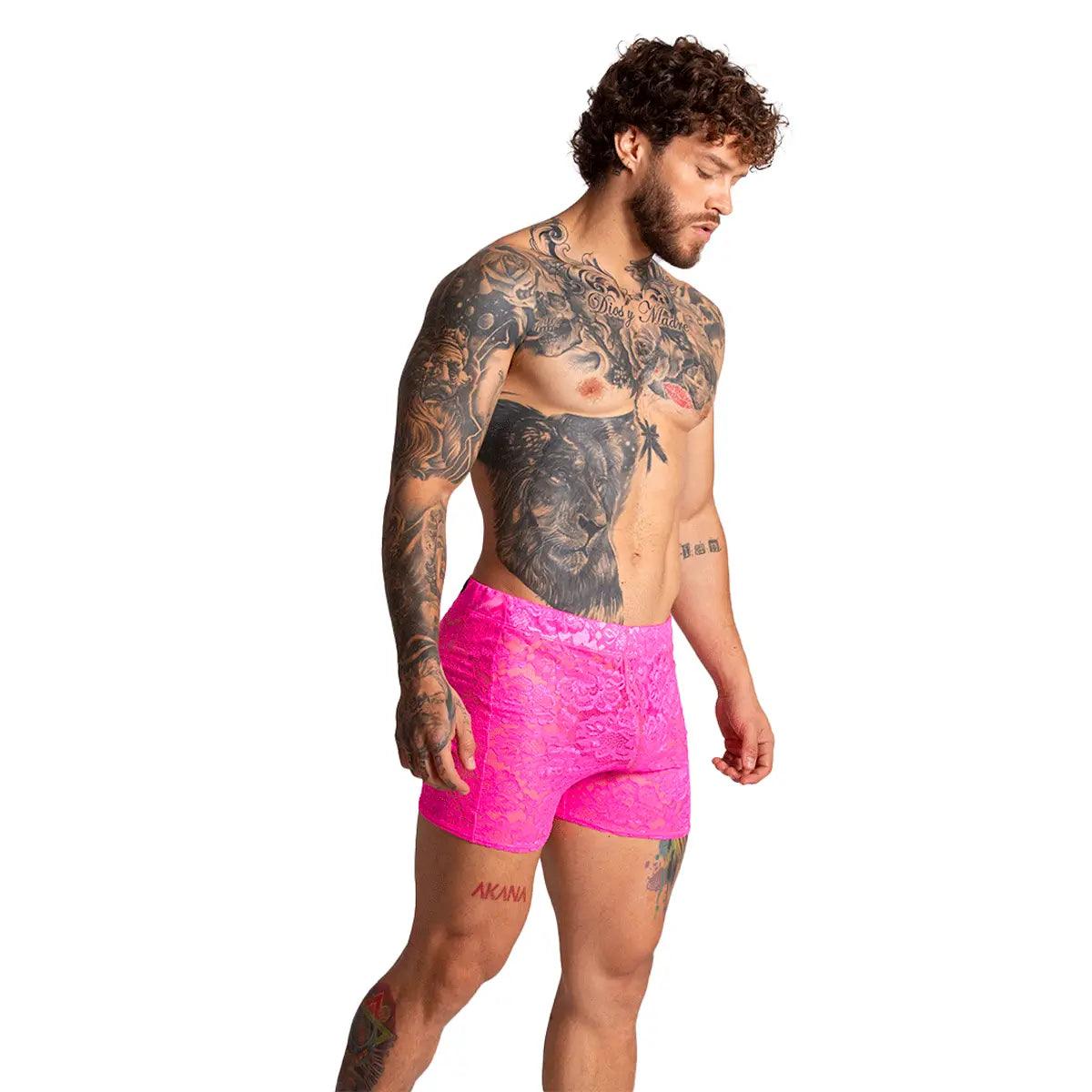 PARADISE FUCSHIA HOTSHORT - Gigo Underwear & MensWear