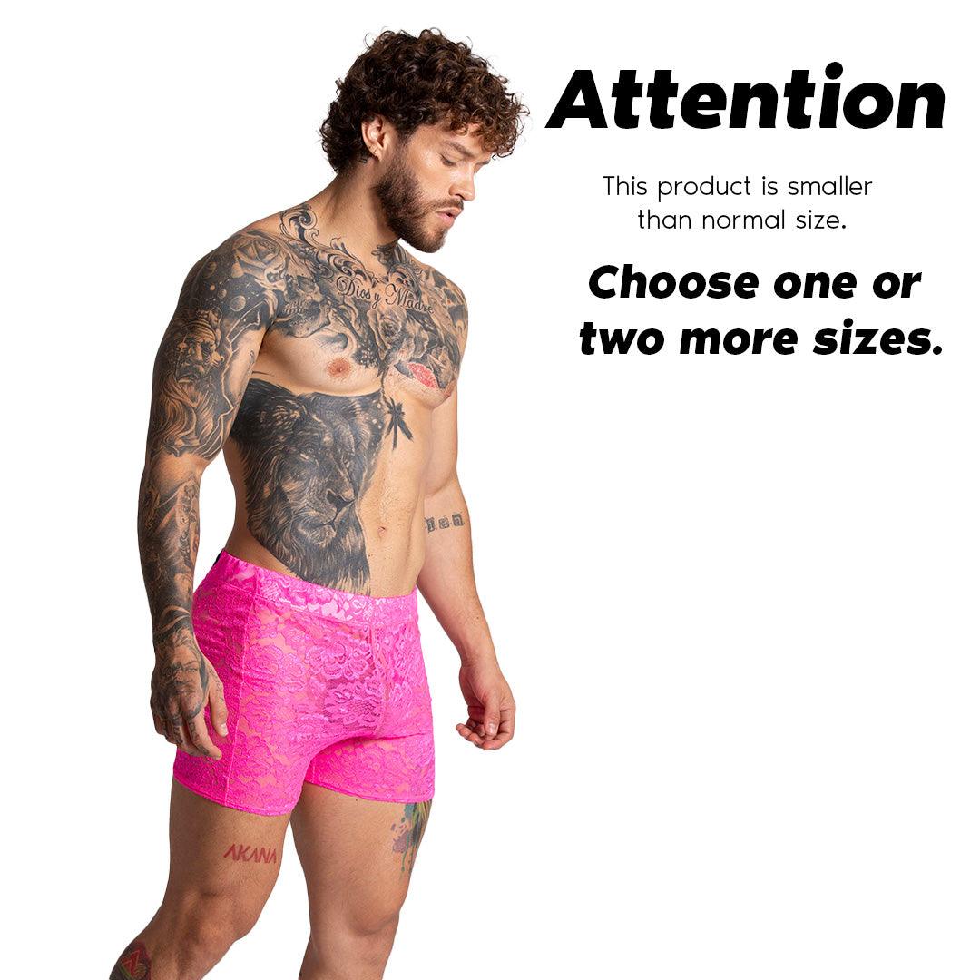PARADISE FUCSHIA HOTSHORT - Gigo Underwear & MensWear