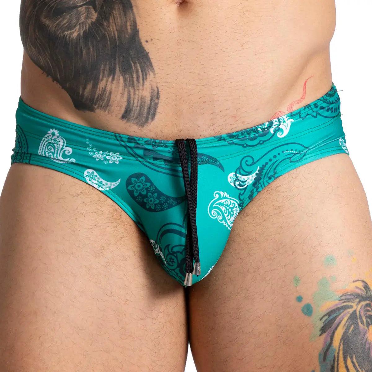 PARADISE SWIM BRIEF - Gigo Underwear & MensWear