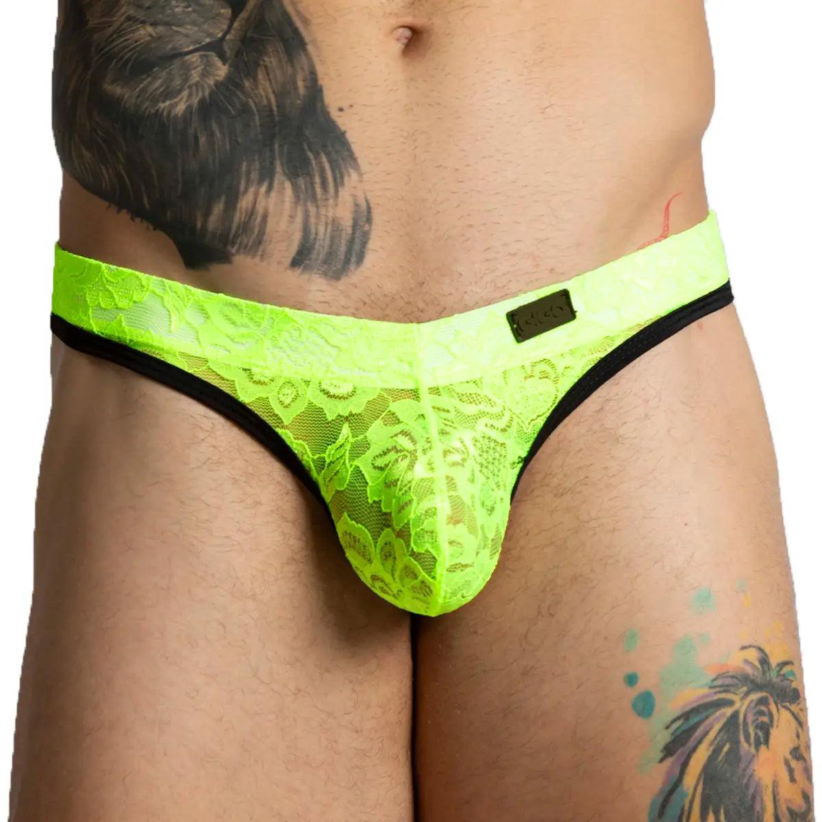 PARADISE YELLOW GSTRING - Gigo Underwear & MensWear