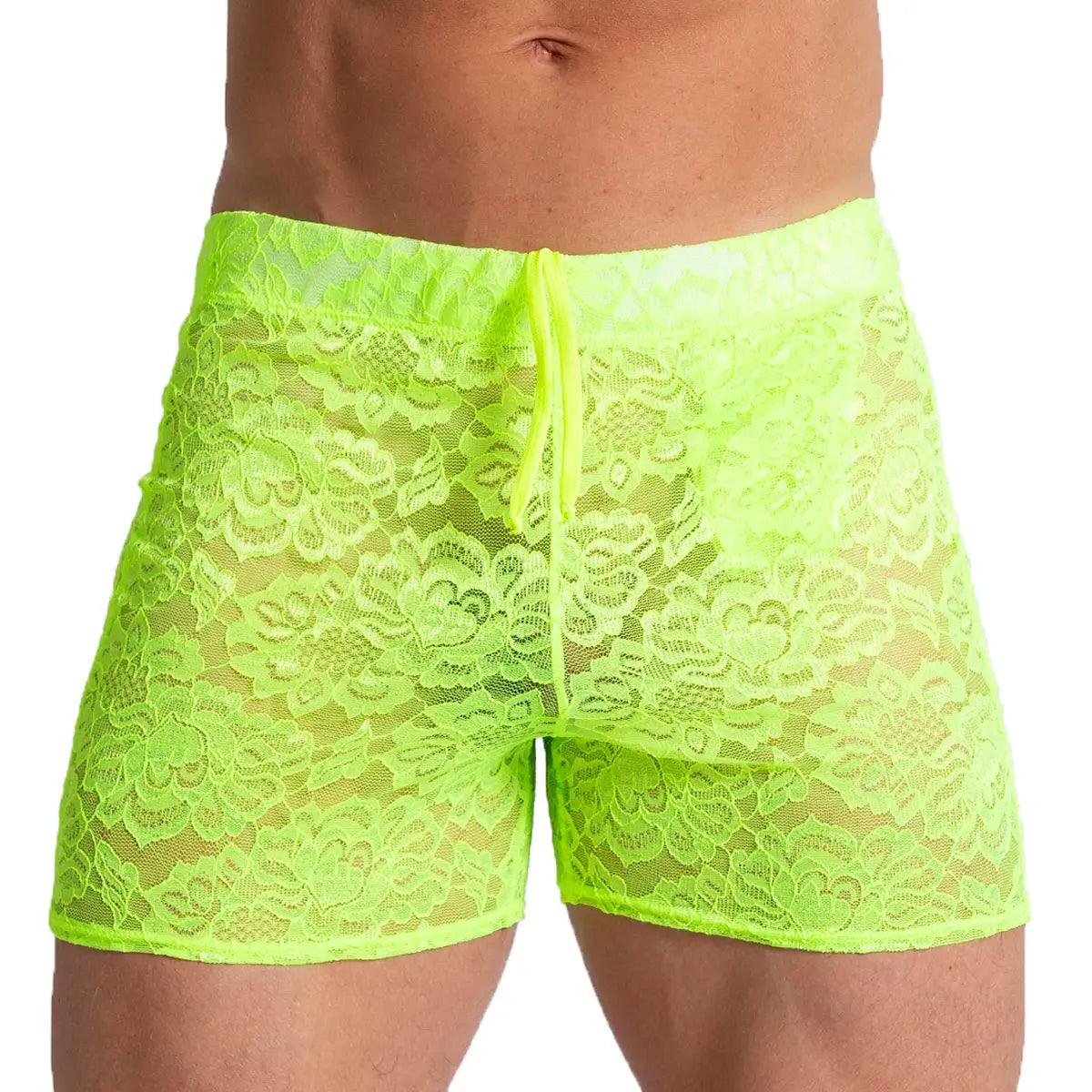 PARADISE YELLOW HOTSHORT - Gigo Underwear & MensWear