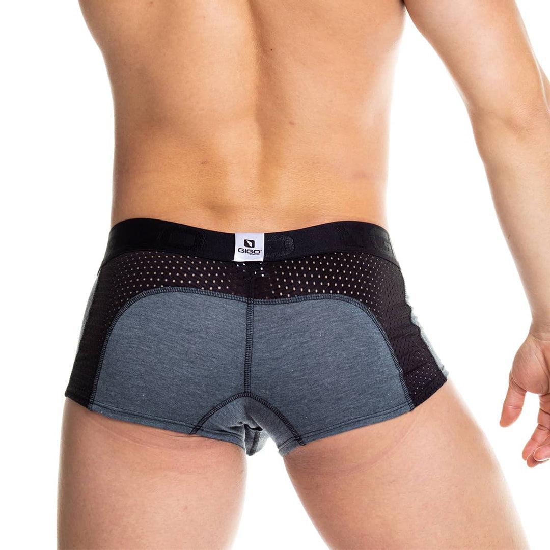 PRUDENCE BLACK TRUNK - Gigo Underwear & MensWear