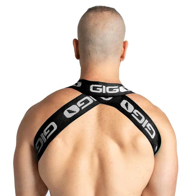 PURITY BLACK HARNESS - Gigo Underwear & MensWear