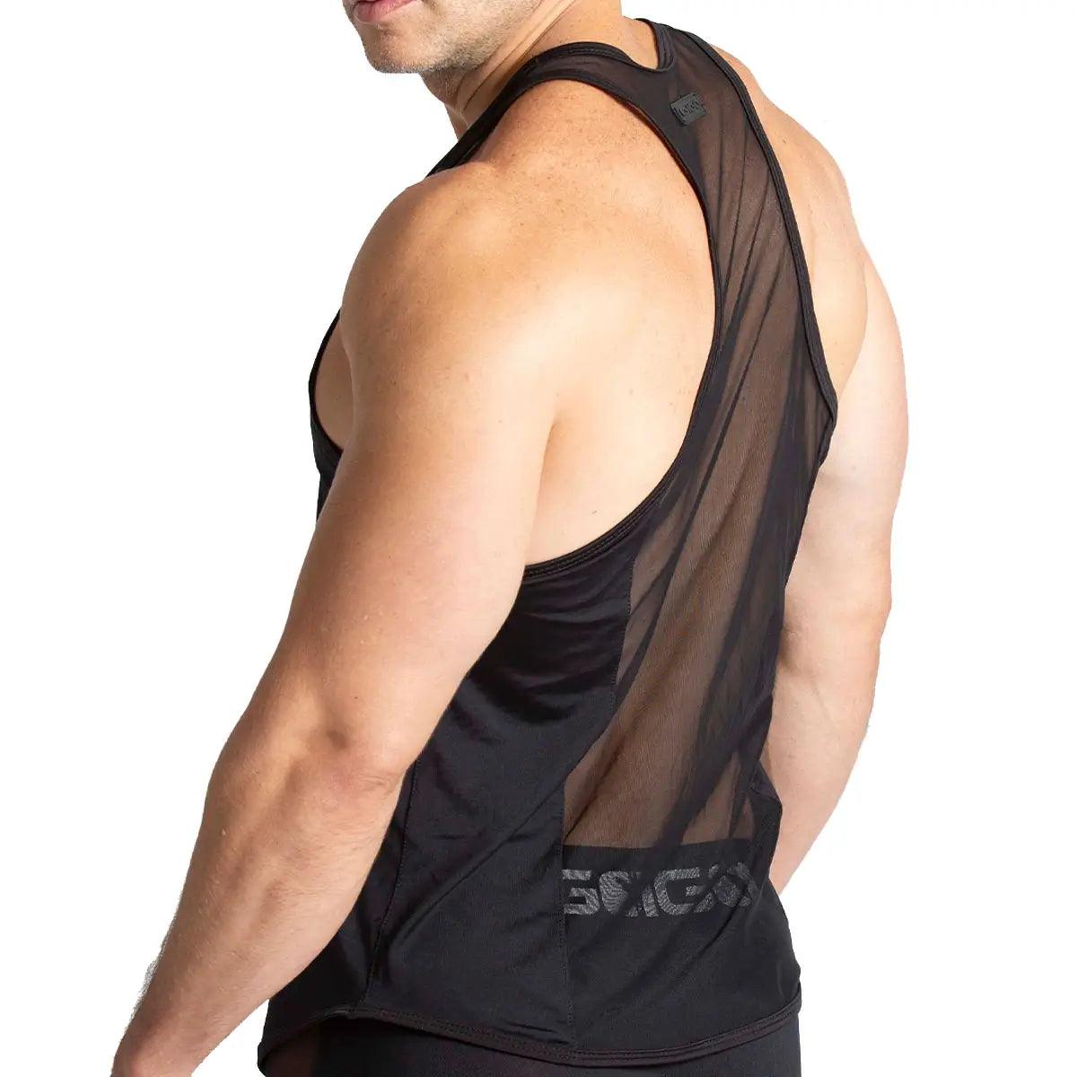 PURITY BLACK TANK - Gigo Underwear & MensWear
