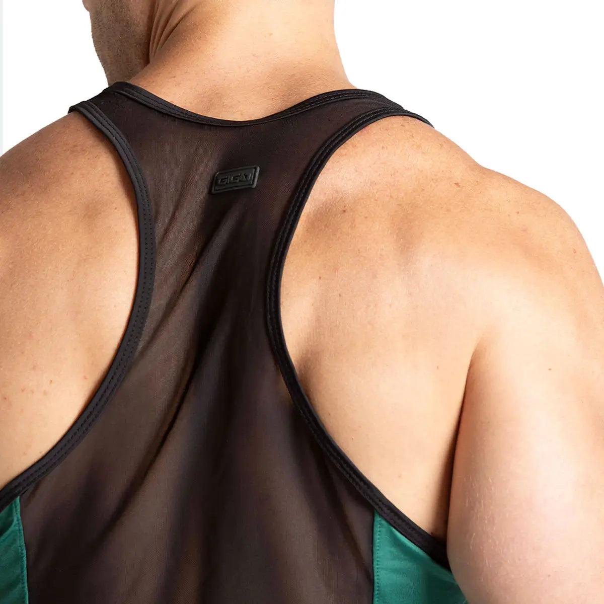 PURITY GREEN TANK - Gigo Underwear & MensWear