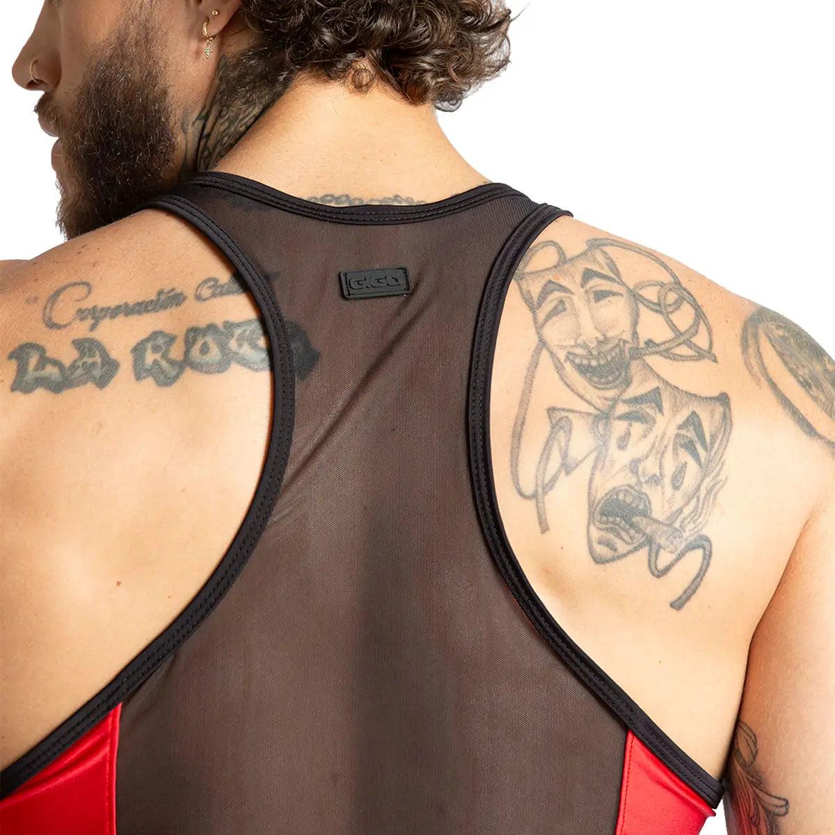 PURITY RED TANK - Gigo Underwear & MensWear