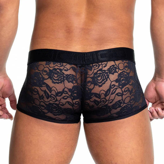 Redemotion Black Trunk front view by Gigo Underwear