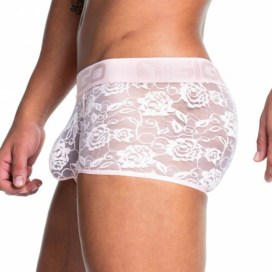Redemotion Pink Trunk front view by Gigo Underwear