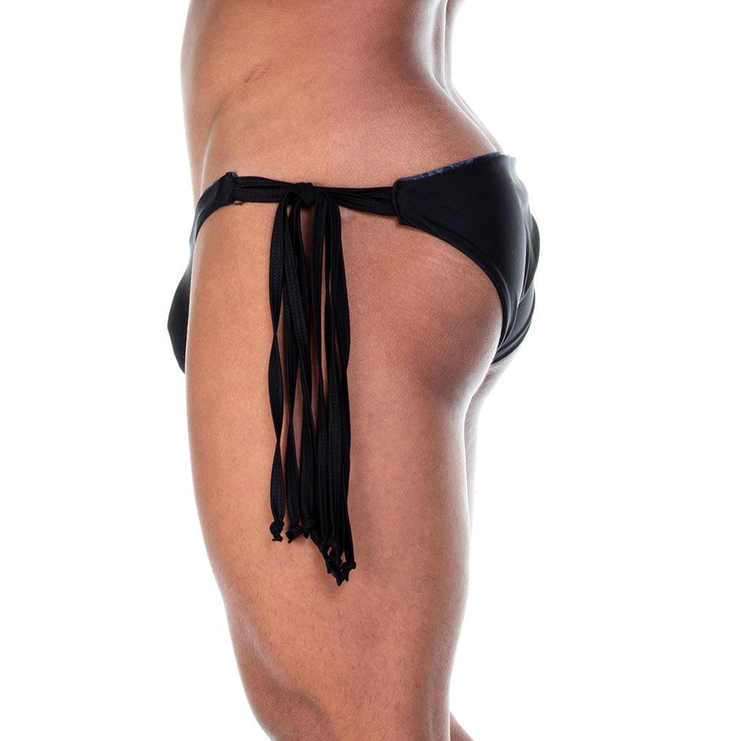 ROSE BLACK SWIM BRIEF - Gigo Underwear & MensWear