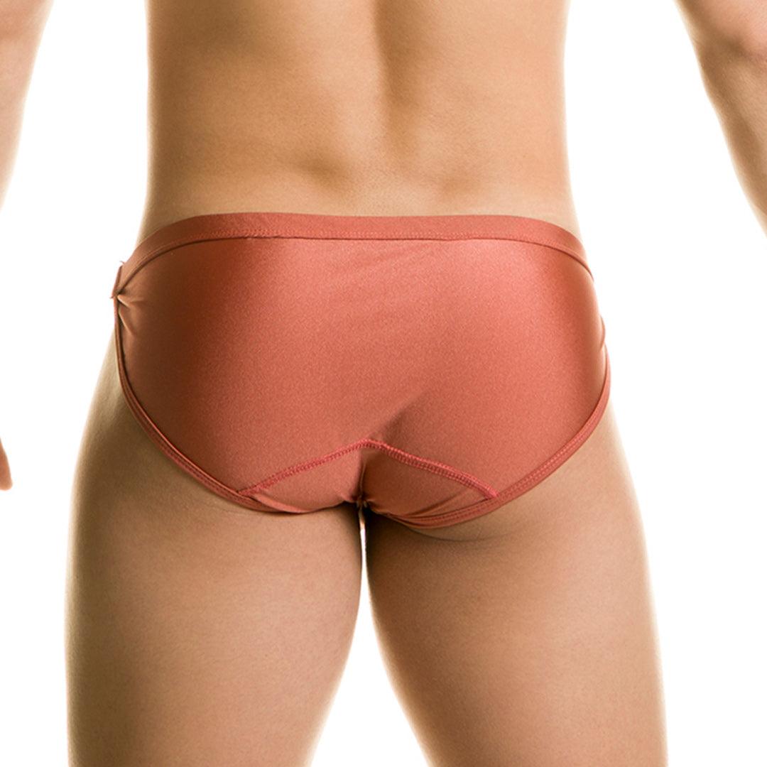 RUSH BROWN SWIM BRIEF - Gigo Underwear & MensWear