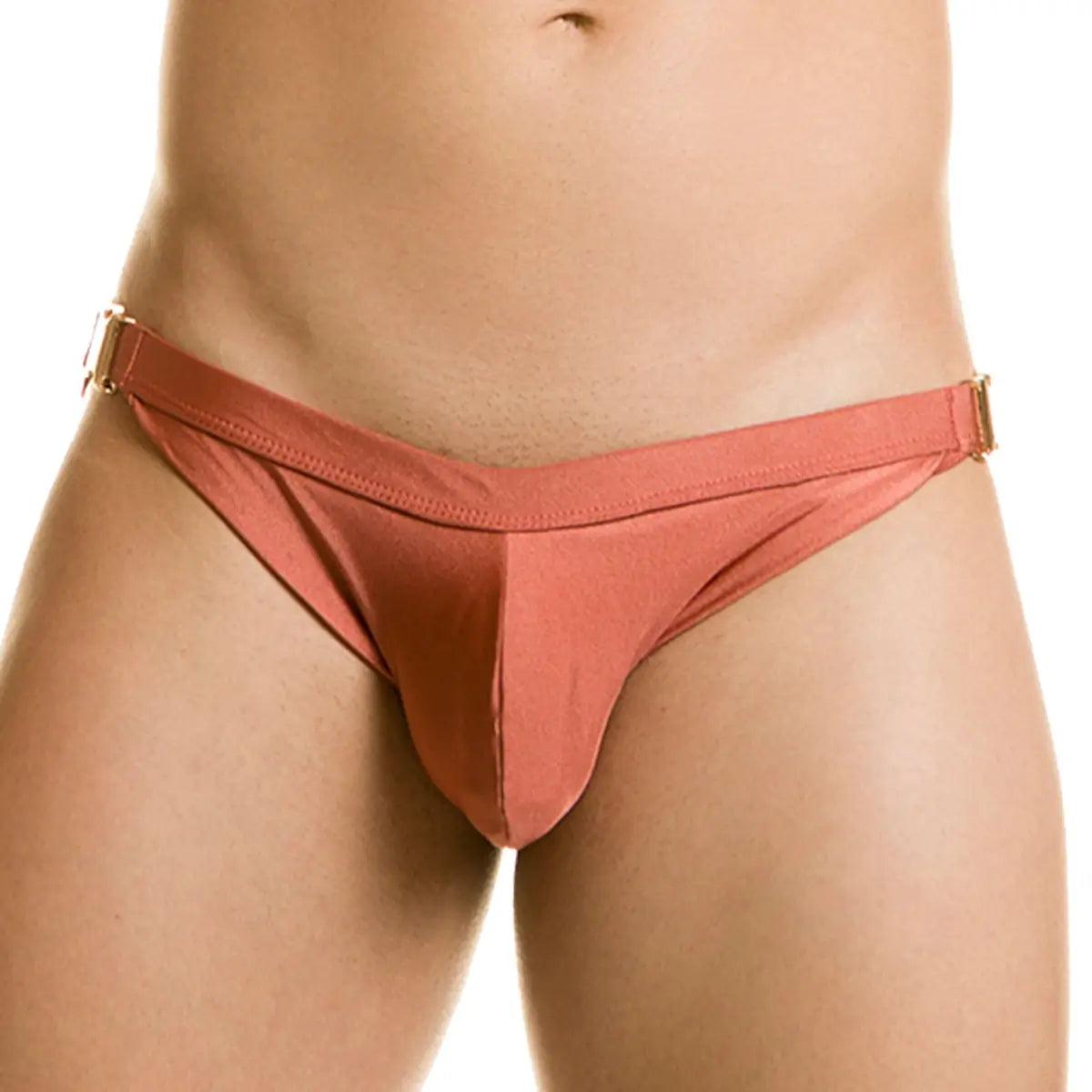RUSH BROWN SWIM BRIEF - Gigo Underwear & MensWear