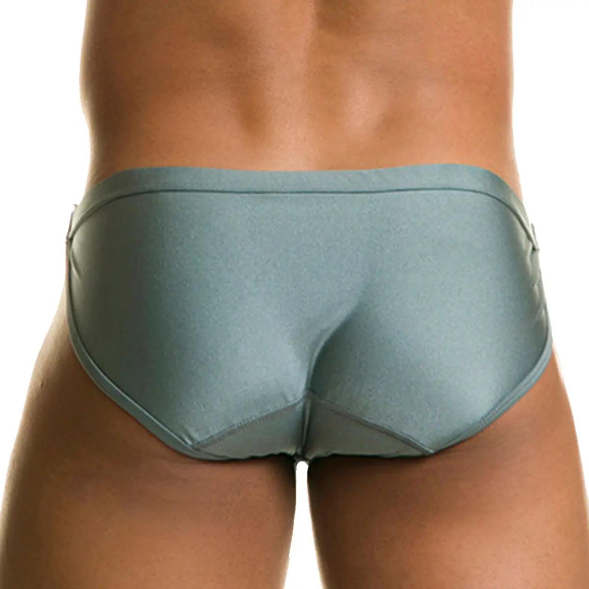 RUSH GRAY SWIM BRIEF - Gigo Underwear & MensWear