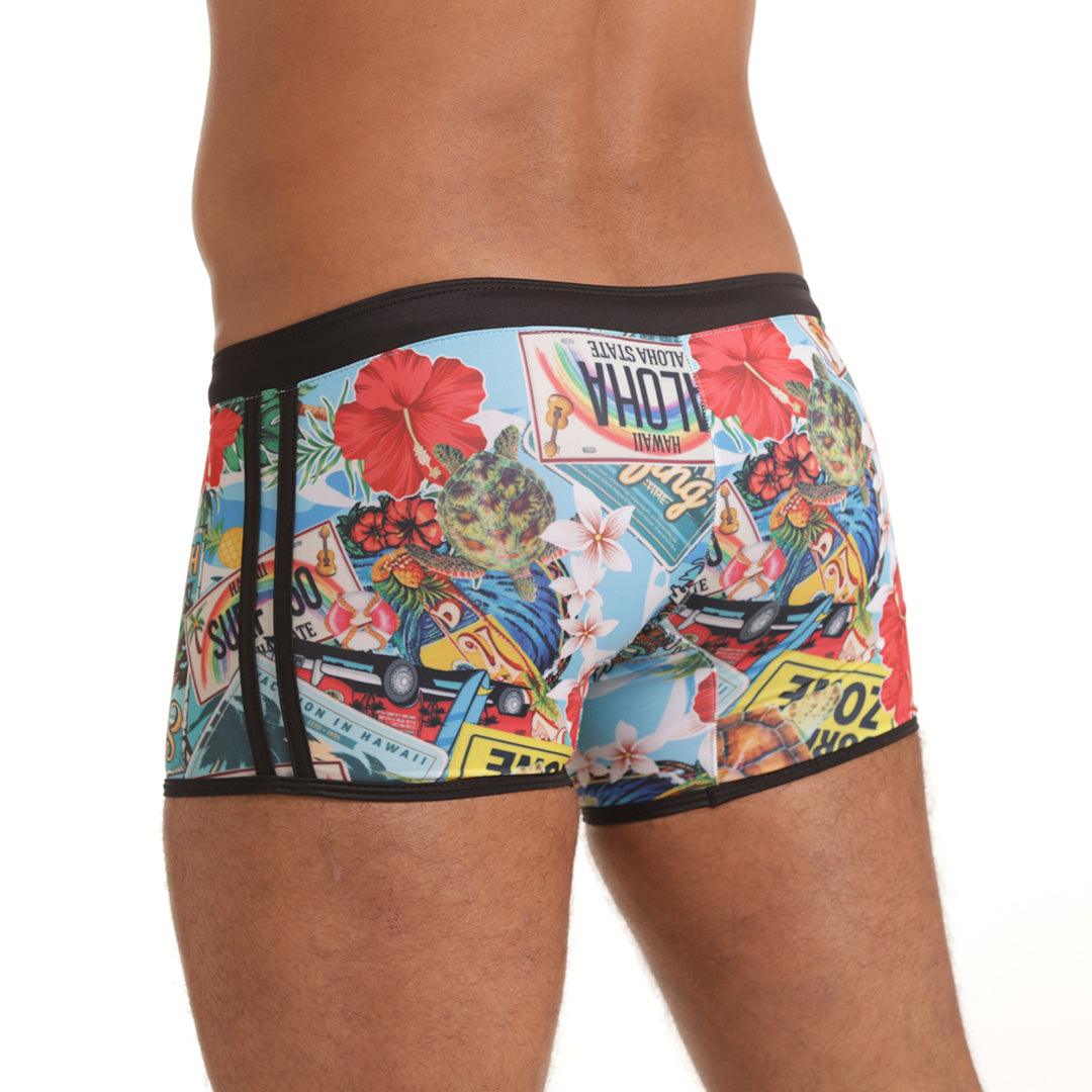 SEVENTIES SWIM TRUNK - Gigo Underwear & MensWear