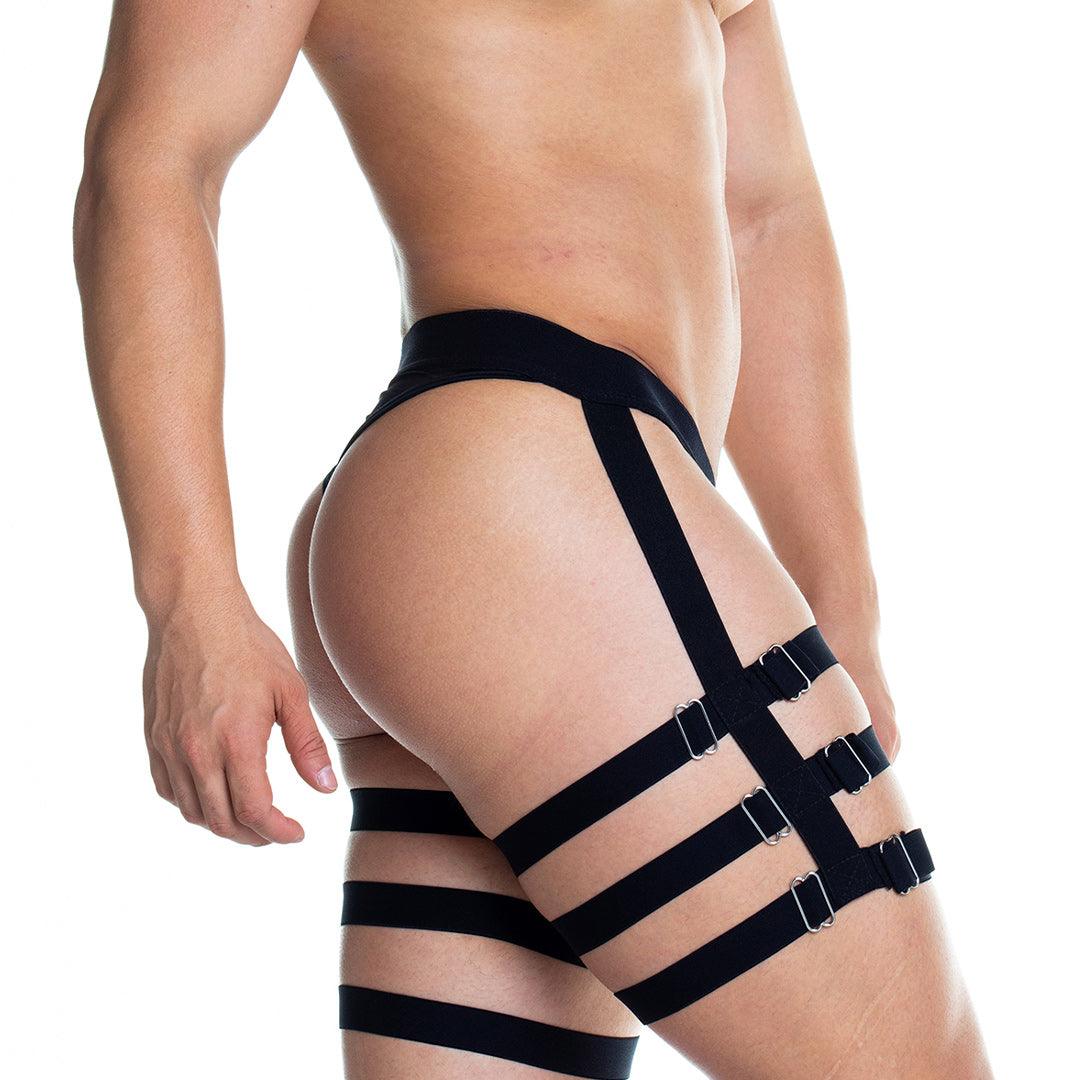 SKIN BLACK GELBERT BELT - Gigo Underwear & MensWear