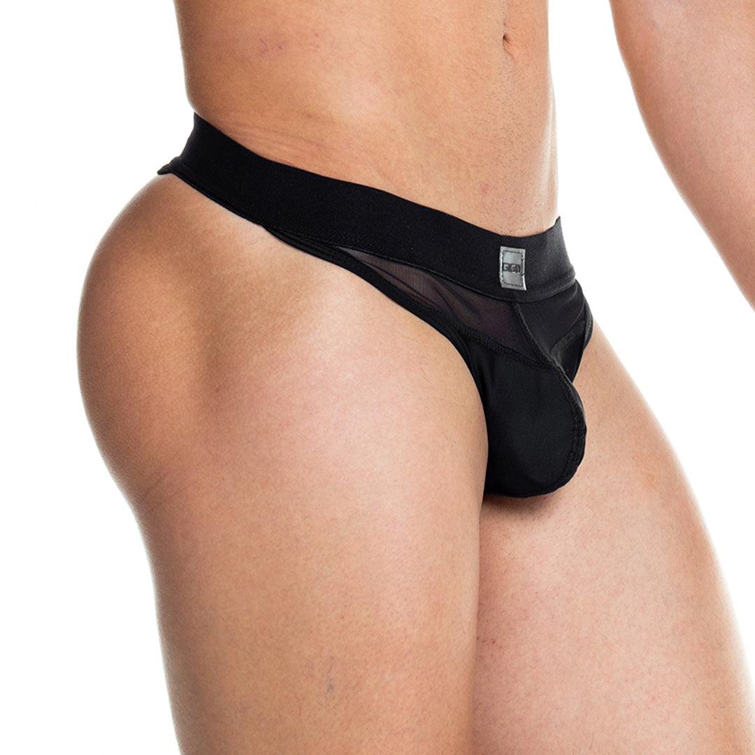 SKIN BLACK GSTRING - Gigo Underwear & MensWear