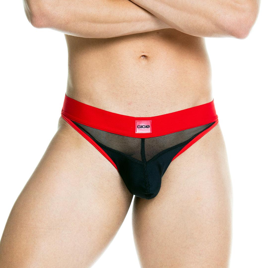 SKIN RED BRIEF - Gigo Underwear & MensWear