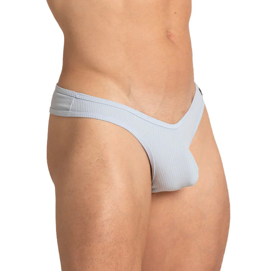 Soft Blue Gstring front view by Gigo Underwear