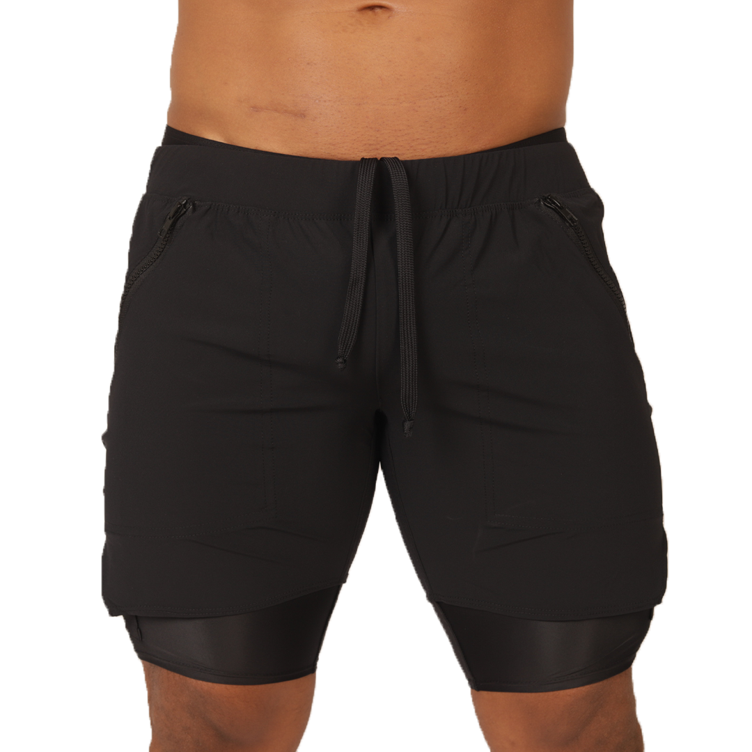 SPORTY BLACK SHORT - Gigo Underwear New Collection