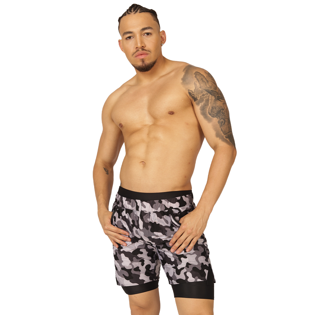 SPORTY CAMOUFLAGE SHORT - Gigo Underwear New Collection