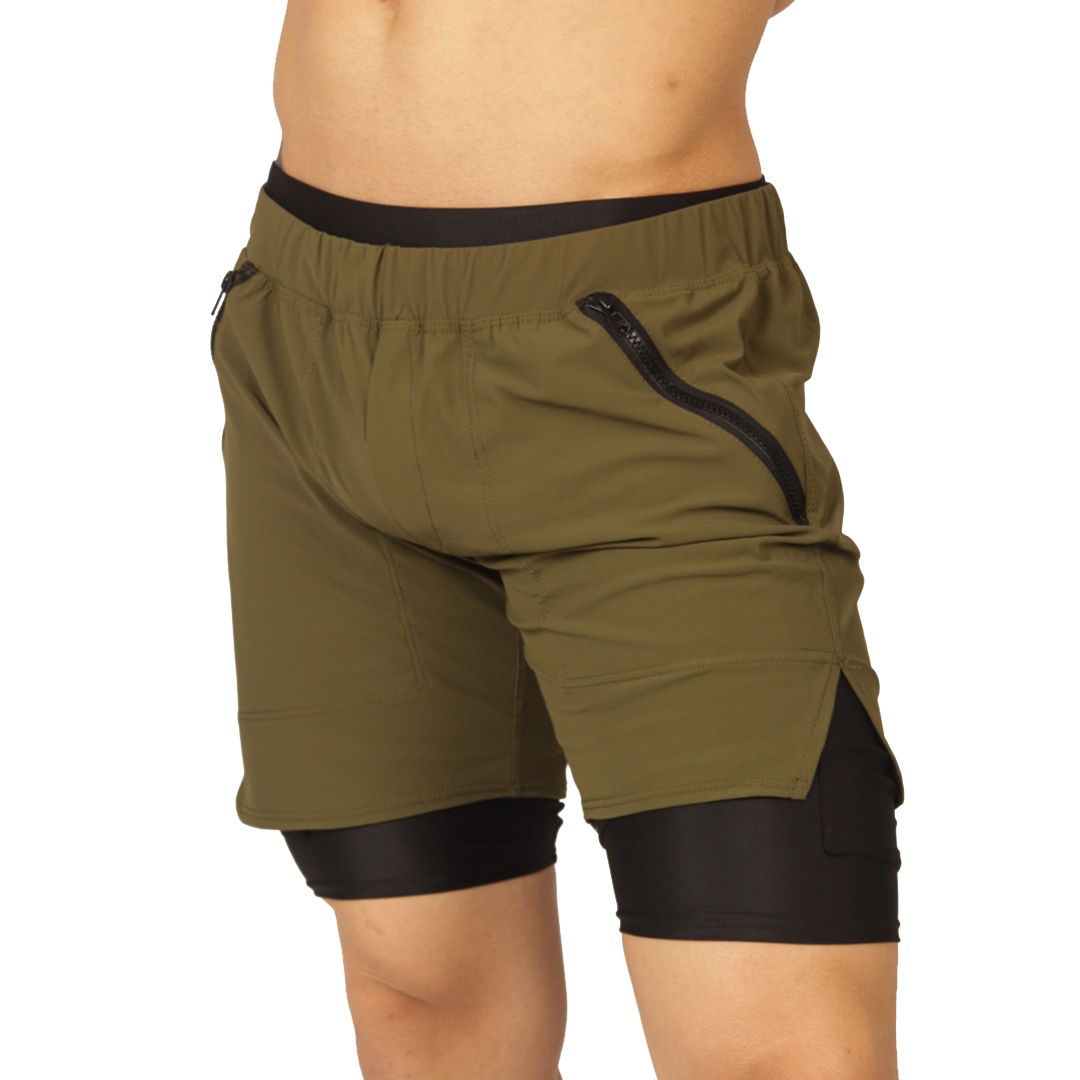 SPORTY GREEN SHORT - Gigo Underwear New Collection