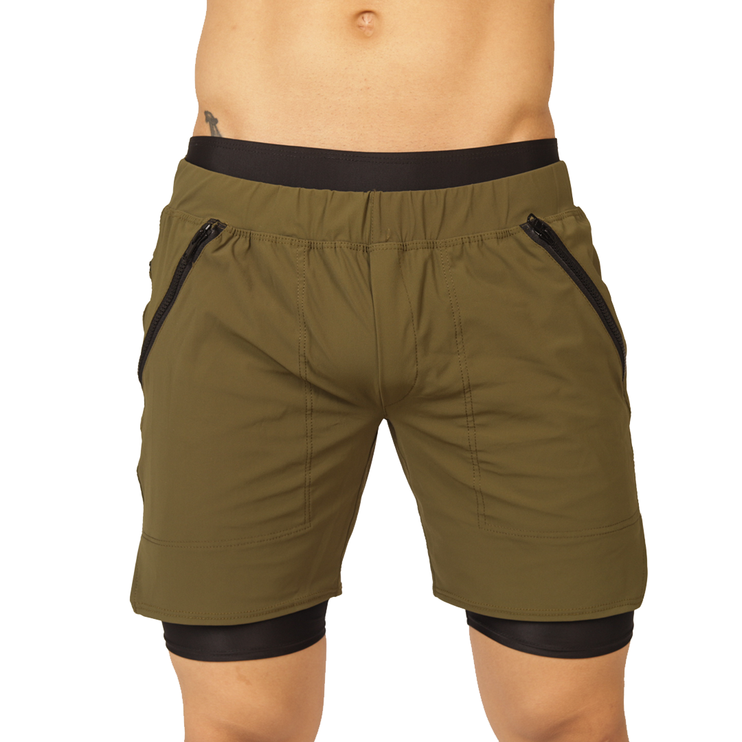 SPORTY GREEN SHORT - Gigo Underwear New Collection