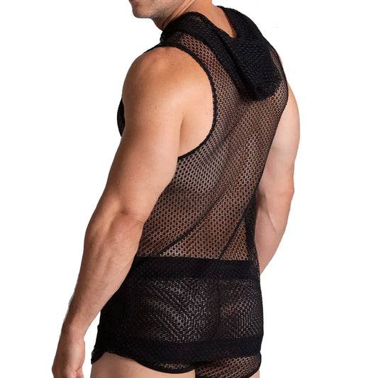 Striking Hoody Tshirt front view by Gigo Underwear
