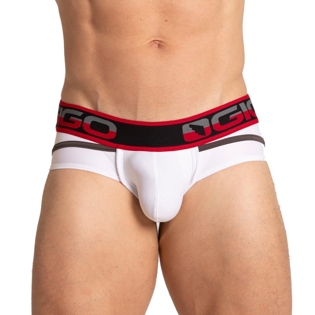 STYLE WHITE BRIEF - Gigo Underwear & MensWear