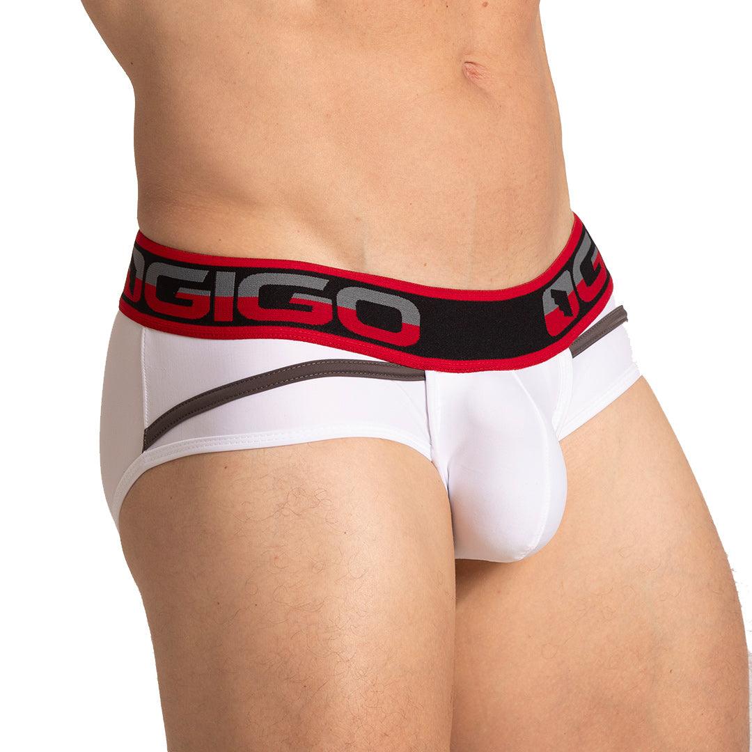 STYLE WHITE BRIEF - Gigo Underwear & MensWear