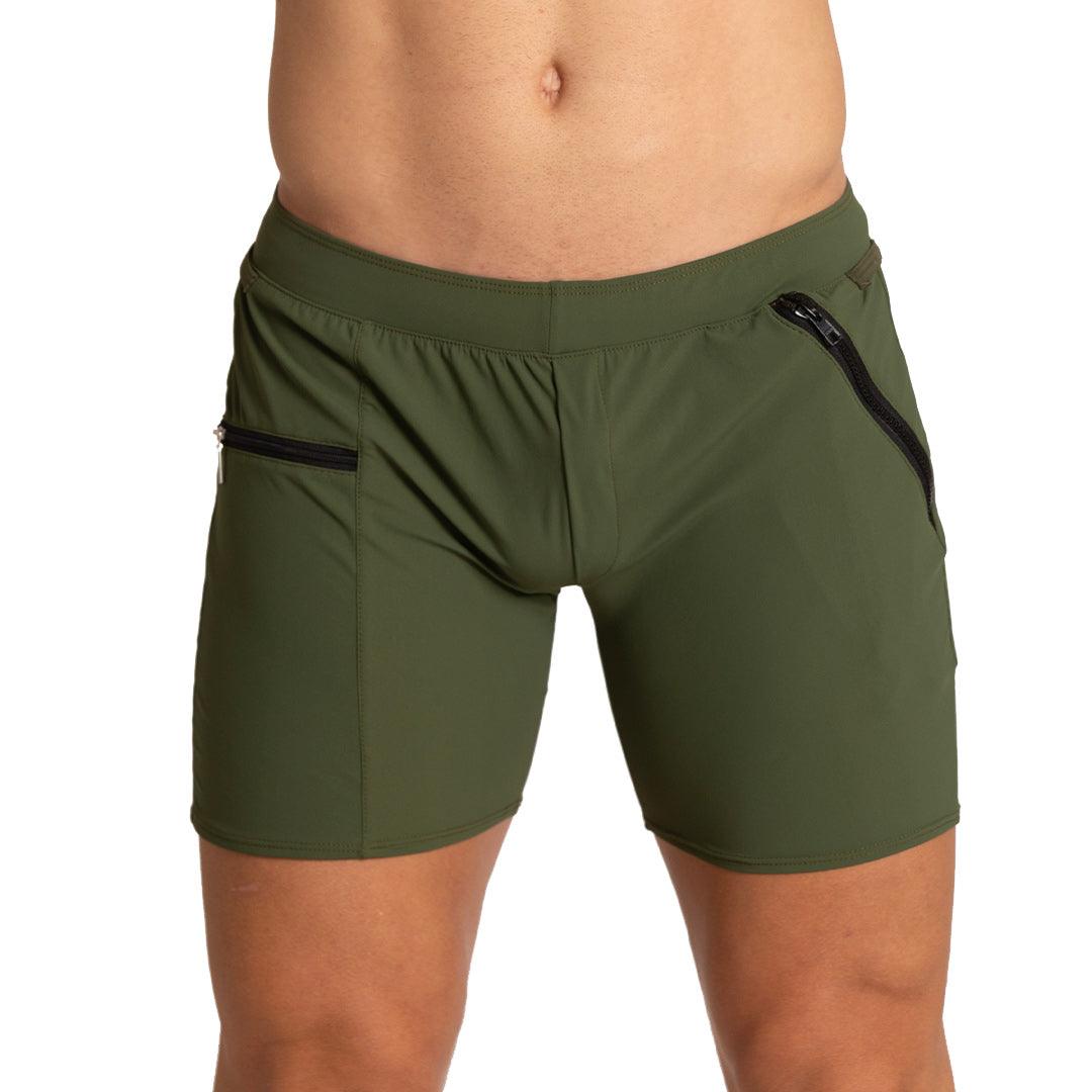 TENNIS GREEN SHORT - Gigo Underwear & MensWear