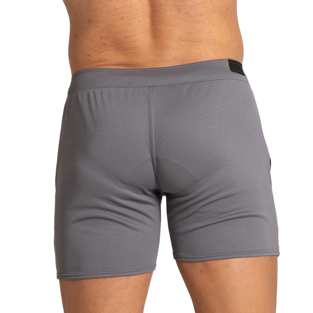 TRAINING GRAY SHORT - Gigo Underwear & MensWear