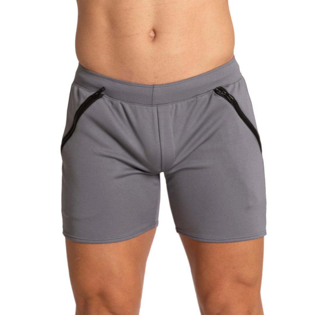 TRAINING GRAY SHORT - Gigo Underwear & MensWear