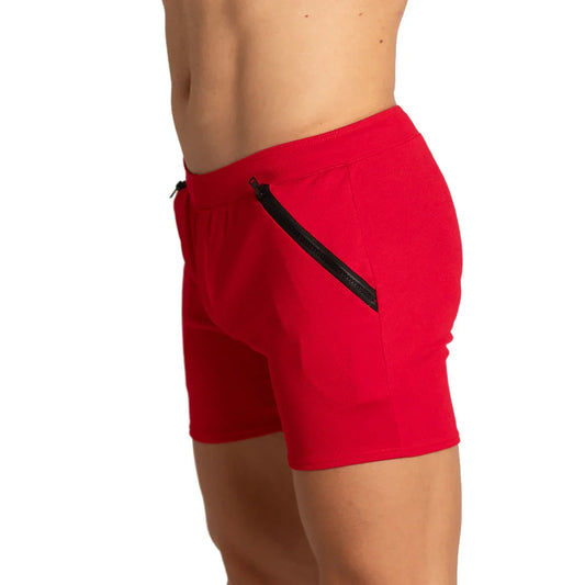 Training Red Short front view by Gigo Underwear
