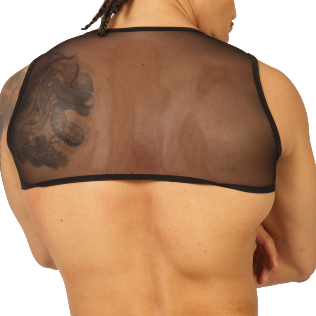 UNIVERSE VEST HARNESS - Men's Fetish Harness with Bold Design