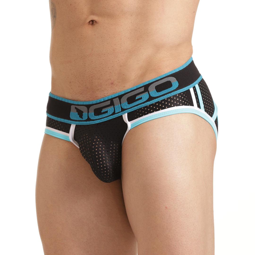 VERSATIL BLUE BRIEF JOCKSTRAP - Gigo Underwear & MensWear