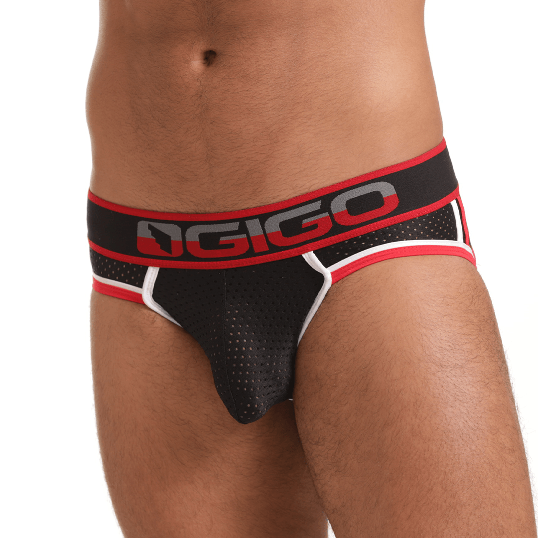 VERSATIL RED BRIEF JOCKSTRAP - Gigo Underwear & MensWear