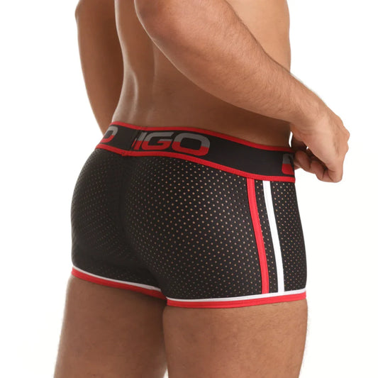 Versatil Red Trunk front view by Gigo Underwear