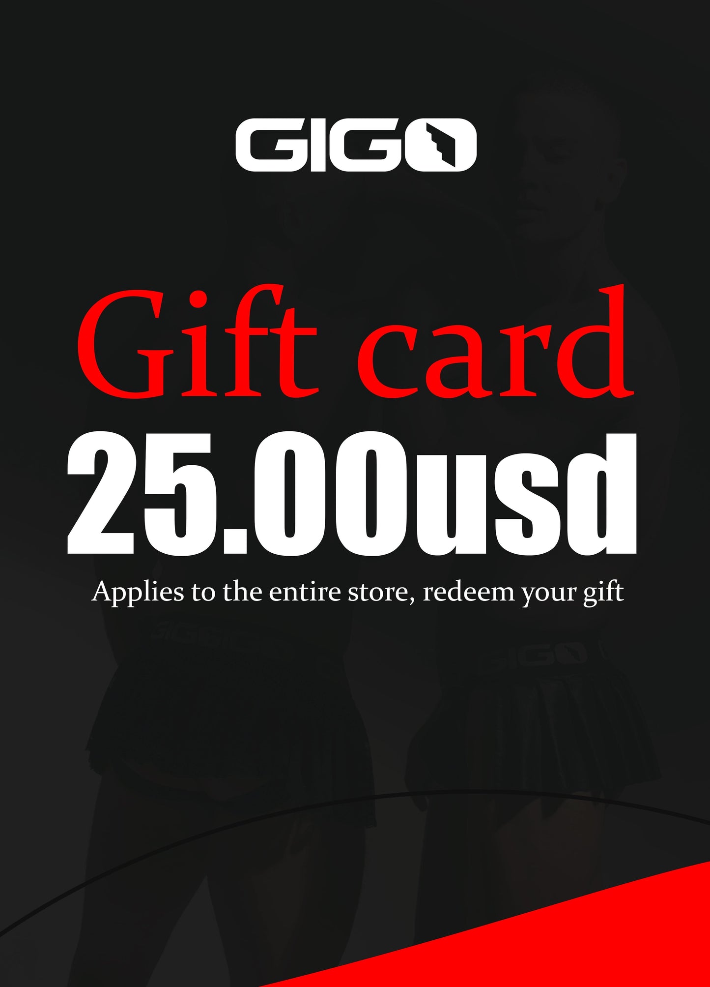 Gift card 🎁 - Gigo Underwear & MensWear