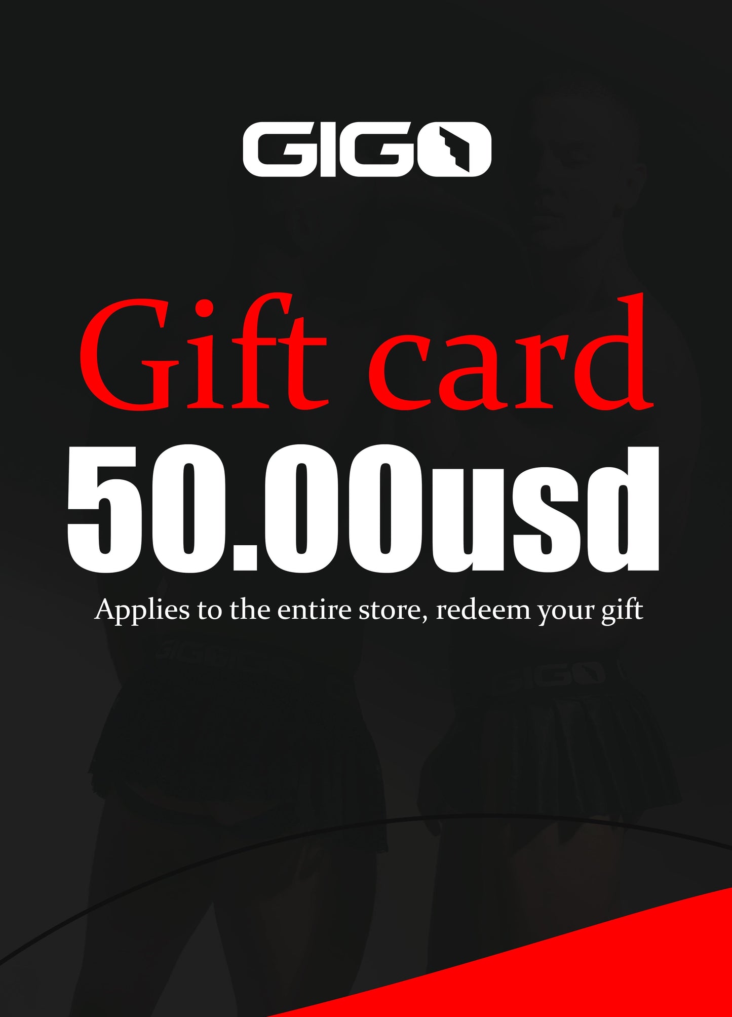 Gift card 🎁 - Gigo Underwear & MensWear