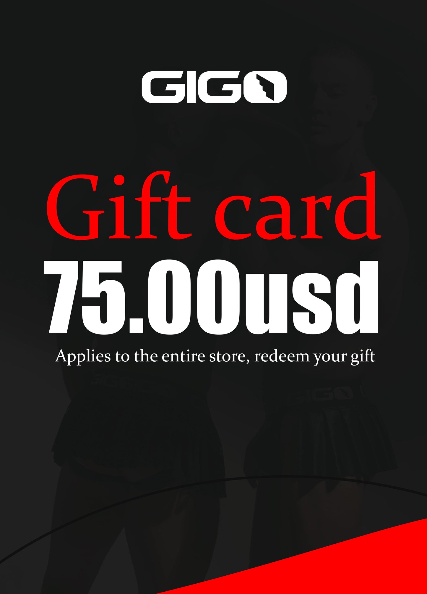 Gift card 🎁 - Gigo Underwear & MensWear