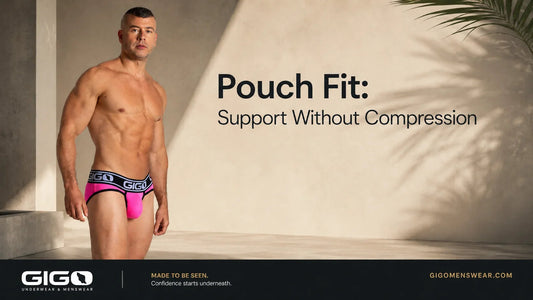 Men’s Underwear Pouch Fit: Support Without Compression