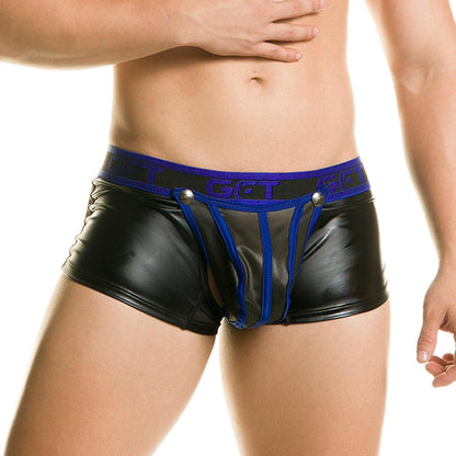 1 FETICHE BLUE TRUNK - Gigo Underwear & MensWear
