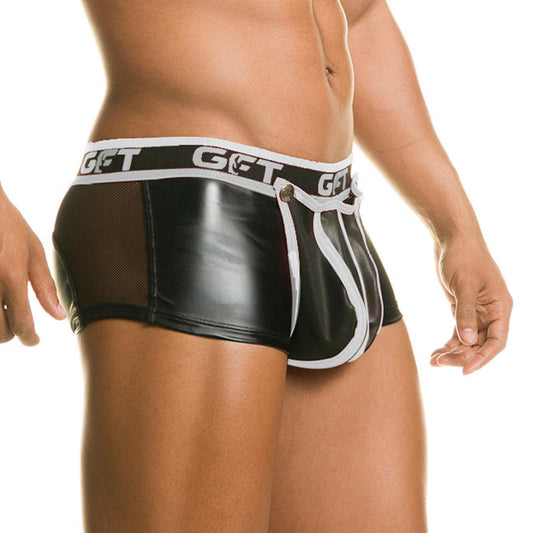 1 FETICHE WHITE TRUNK - Gigo Underwear & MensWear