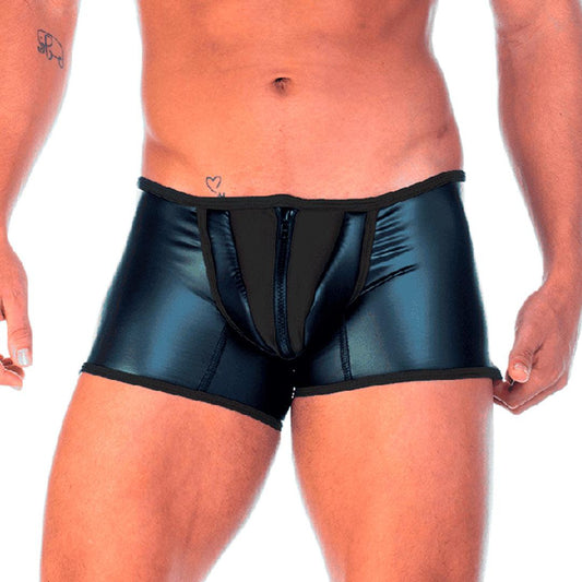 2 FETICHE BLACK ZIPPER TRUNK - Gigo Underwear & MensWear