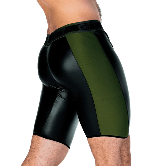 2 Fetiche Green Trunk Long by Gigo Underwear