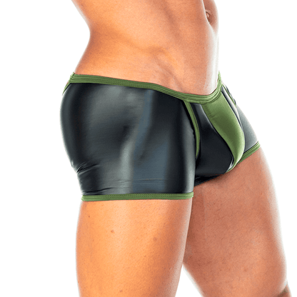 2 FETICHE GREEN TRUNK - Gigo Underwear & MensWear