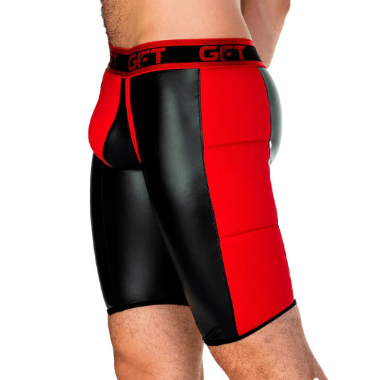 2 Fetiche Red Trunk Long by Gigo Underwear