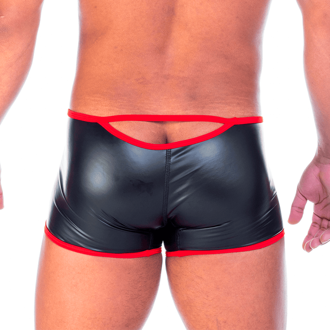 2 FETICHE RED ZIPPER TRUNK - Gigo Underwear & MensWear