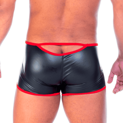 2 FETICHE RED ZIPPER TRUNK - Gigo Underwear & MensWear